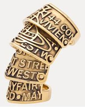 Vivienne Westwood Josephus Ring - White
