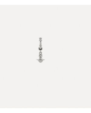 Vivienne Westwood Pauliana Single Earrings Brass - Natural
