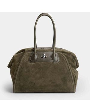 Vivienne Westwood Shirley Holdall Suede Leather - Green