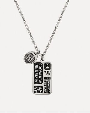 Vivienne Westwood Lancelot Pendant Necklace - White