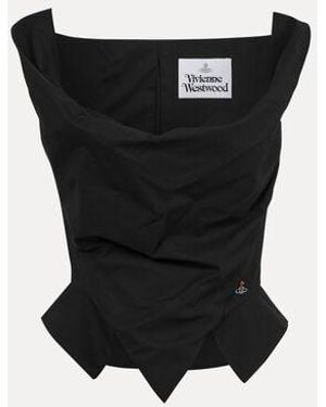 Vivienne Westwood Sunday Top Compact Poplin - Black