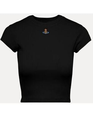 Vivienne Westwood Baby Peru T-Shirt Rib Jersey - Black