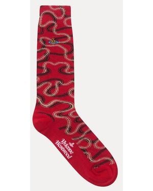 Vivienne Westwood Wiggle Sock Wiggle - Red