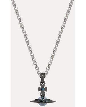 Vivienne Westwood New Petite Orb Pendant Necklace - White