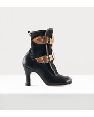 Vivienne Westwood Bondage Boot Leather - Blue