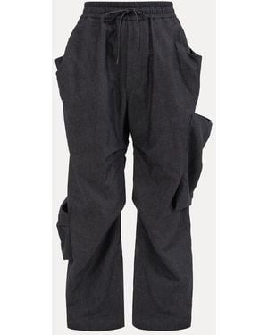 Vivienne Westwood Achilles Cargo Co. Linen Chambray - Blue