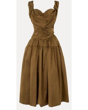 Vivienne Westwood Sunday Corset Gown Taffeta Voile - Natural