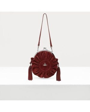 Vivienne Westwood Rosie Frame Bag Leather - Red
