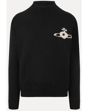 Vivienne Westwood Fisherman Jumper Wool - Black