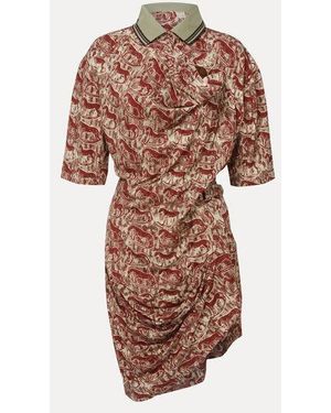 Vivienne Westwood Ming Polo Dress Print Fluid Jersey - Multicolour