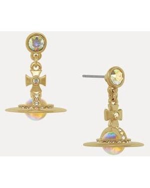 Vivienne Westwood New Petite Orb Earrings - Natural