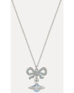 Vivienne Westwood Octavie Pendant Necklace - White