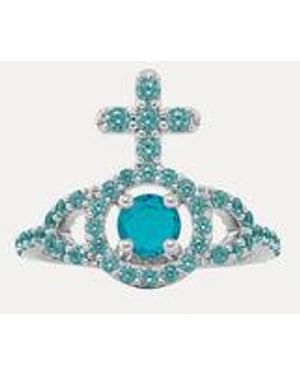 Vivienne Westwood Olympia Ring - Blue