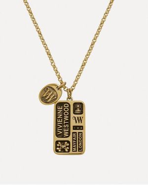 Vivienne Westwood Lancelot Pendant Necklace - Metallic