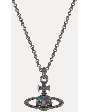 Vivienne Westwood Mayfair Bas Relief Pendant Necklace - White