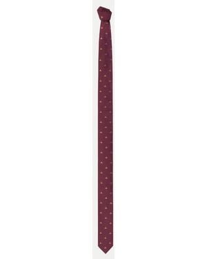 Vivienne Westwood Super Long Tie 8.5Cm Multiorb - White