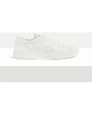 Vivienne Westwood Soft Punch Trainer Leather - White