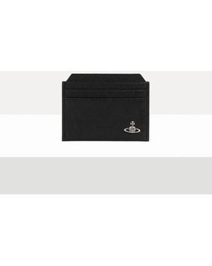 Vivienne Westwood Slim Card Holder Supple Leather - White