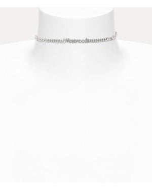 Vivienne Westwood Millicent Choker - White