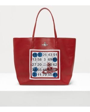 Vivienne Westwood Studio Large Shopper - Red