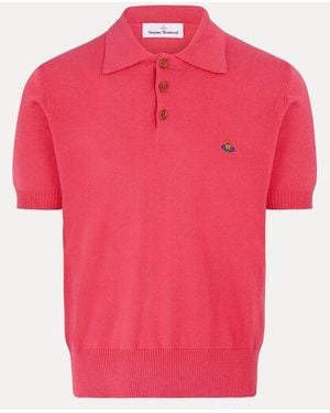 Vivienne Westwood Mark Polo Cashmere Cotton - Pink