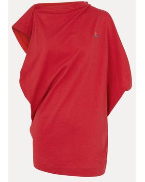 Vivienne Westwood Oversized Hebo Top Cotton - Red
