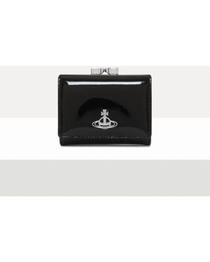 Vivienne Westwood Small Frame Wallet Leather - White