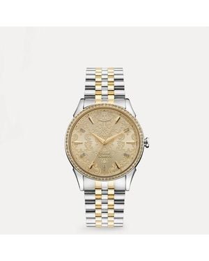 Vivienne Westwood Wallace Watch Swarovski Crystals Stainless Steel - Brown