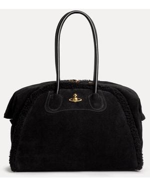Vivienne Westwood Shirley Holdall Shearling/Suede - Black
