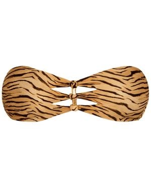 ViX Megan Bandeau Top - Metallic