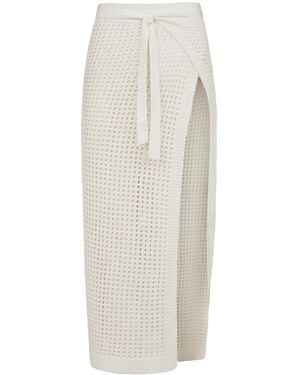 ViX Knit Rena Midi Pareo - Natural