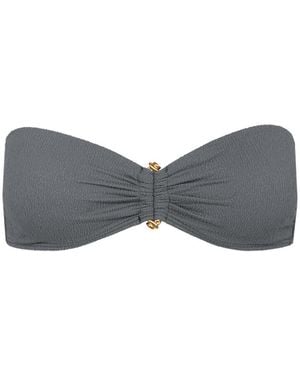 ViX Firenze Nika Bandeau Top - Gray