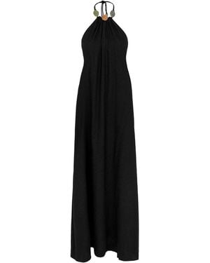 ViX Aiden Long Dress - Natural