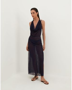 ViX Tilly Long Cover Up - Blue