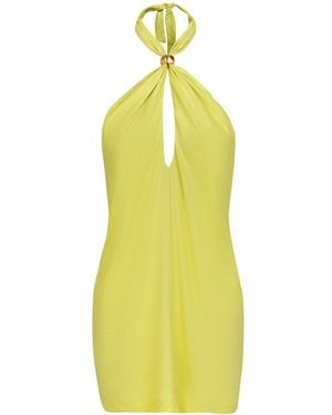 ViX Aster Short Dress (final Sale) - Yellow