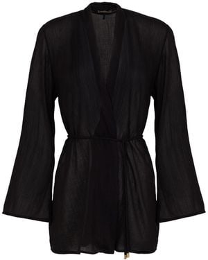ViX Yana Short Cover Up - Black