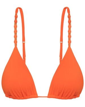 ViX Beads Parallel Tri Top - Orange