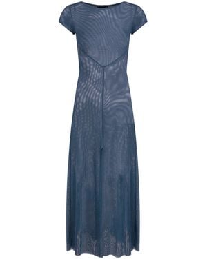 ViX Lais Long Cover Up Dress (exchange Only) - Blue
