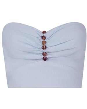 ViX Sylvi Cropped Top - Blue