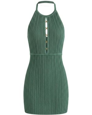 ViX Knit Zury Short Dress - Green