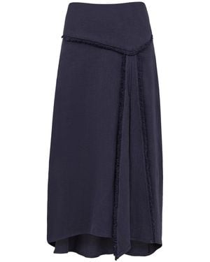 ViX Beatrice Midi Skirt - Blue