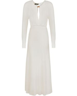 ViX Knit Olivia Long Dress - Natural