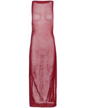 ViX Knit Hanna Long Cover Up - Purple