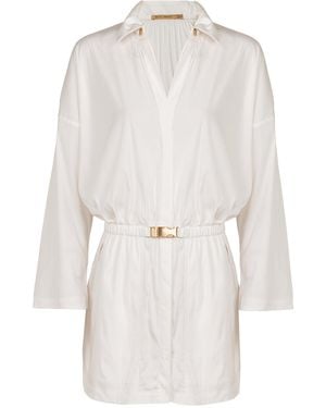 ViX Jamie Short Dress - White