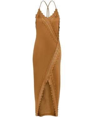 ViX Knit Esme Midi Dress - Natural