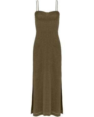 ViX Mallorca Midi Dress - Natural