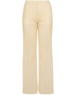 ViX Eyelet Venice Pants - Natural