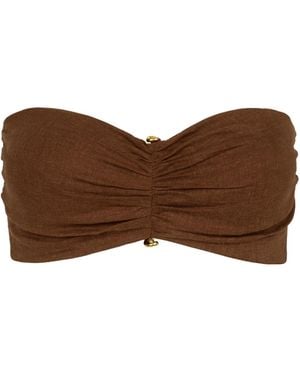 ViX Sirene Micro Tube Top - Brown