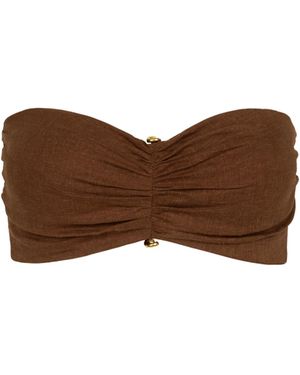 ViX Sirene Micro Tube Top - Brown