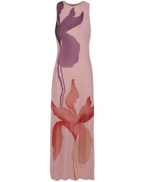 ViX Twist Long Cover Up - Pink